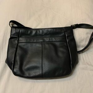 Derek Alexander triple compartment top zip bag